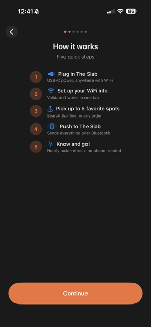 How It Works overview screen